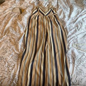Stripped Jumsuit